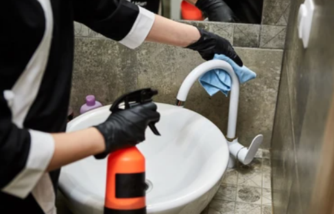 تنظيف الحمام